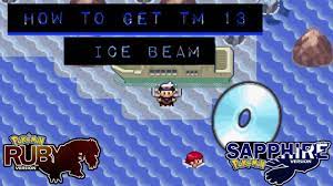 sapphire how to get tm 13 ice beam