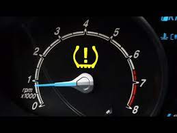 how to reset low tire pressure light