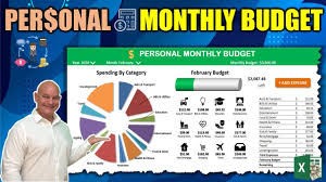 monthly budget application in excel