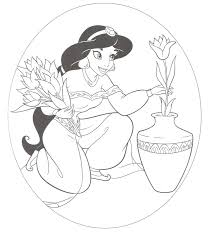 Follow along below if you are looking for an even bigger variety of printable coloring pages sorted by disney princess. Free Printable Jasmine Coloring Pages For Kids Best Coloring Pages For Kids