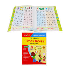 times tables with activities book