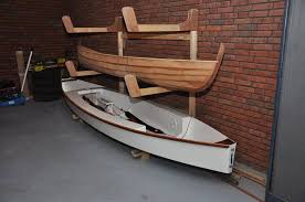 build a triple canoe storage boat rack