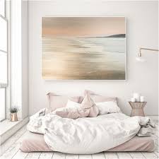 Rose Gold Wall Art Canvas Print Large