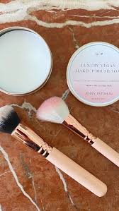 how to clean your makeup brushes by