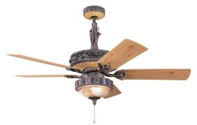 Rustic Oak Ceiling Fan 5w2gr Pine