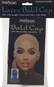 bald cap mehron latex based bald cap