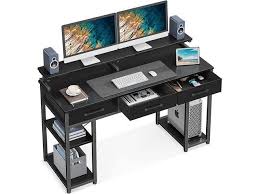 Odk Computer Desk With Drawers And