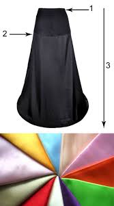 Stretchable Petticoat With Waist Band Full Skirt Ibp003