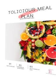 healthy meal plan weight loss and