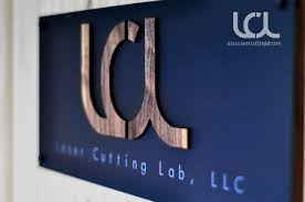 Laser Cut Business Logo Door Signs Laser Cutting Lab Llc