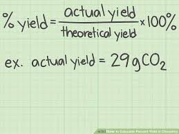 The Best Way To Calculate Percent Yield In Chemistry Wikihow