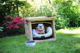 how to build a modern cedar dog house
