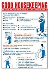Rs Pro Good Housekeeping Safety Wall Chart Pp English 450 Mm 600mm