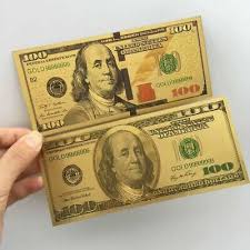 $100 bill larger pendant usd benjamin 10k yellow gold. 2pcs Old And New Gold Foil Usa Banknote 100 Dollar Bills Bank Note Paper Money 1 99 Picclick