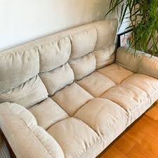 floor level sofa with detachable legs