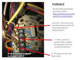 Turn the power back on to the furnace by. No C Wire On Thermostat Or Furnace Doityourself Com Community Forums