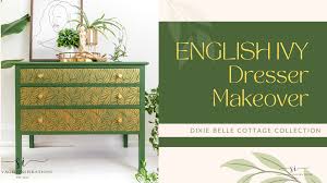 english ivy dresser makeover d