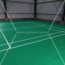 indoor badminton flooring msia