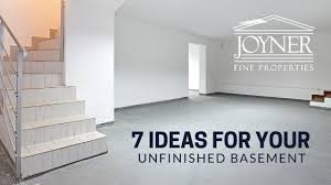 7 ideas for your unfinished basement
