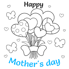 how to draw an easy mother s day card