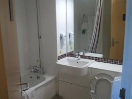 We guarantee clean, comfortable rooms and a friendly and efficient service. Toilets And Bath Picture Of Premier Inn London Docklands Excel Hotel Tripadvisor