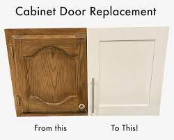 Warping is always a factor with wood cabinet doors. Cabinet Door Replacement N Hance Buffalo