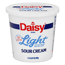 daisy light sour cream sour