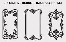 vine fl frame vector svg free
