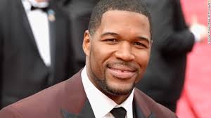 The former NFL star became a popular morning personality on &quot;Live! With Kelly and Michael&quot; and is now reportedly in talks to join &quot;Good Morning America. - 140402162445-michael-strahan-030214-story-top