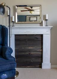 No Fireplace Mantel No Problem Build