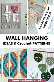 20 Free Crochet Wall Hanging Patterns