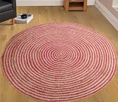 braided carpet jute floor round carpets