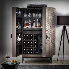 bar cabinets with wine fridge ideas