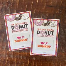 dunkin donuts gift card