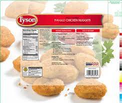 tyson foods recalls en nuggets