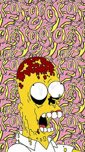 Browse millions of popular hd wallpapers and ringtones on zedge and personalize your phone to suit you. Mmmdonuts Homer The Simpsons Munchies Food Donuts Future Pink Trippy Hd Mobile Wallpaper Peakpx
