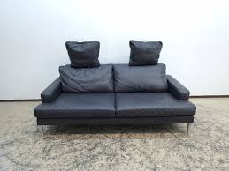 2 seater sofa in leather from de sede