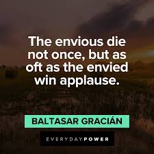 jealousy es about dealing with envy