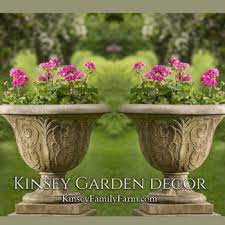 Cast Stone Urn Planters Kinsey Garden