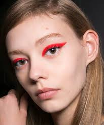 cherry red eyeshadow trend