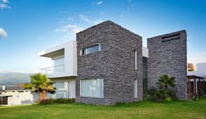various types of stone house design to