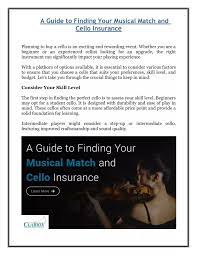Ppt How Do You Get Cello Instrument Insurance Powerpoint  gambar png