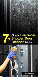 7 Simple Homemade Shower Door Cleaner