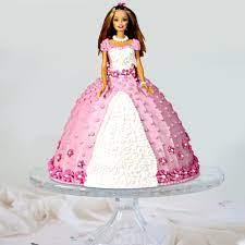 Online Barbie Cake gambar png