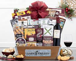 napa valley cabernet wine gift basket