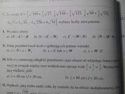zadanie 7/38 ze zbioru B= ,,,,,,,,, Wybierz liczby niewymierne - Brainly.pl