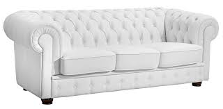 Chesterfield sofa garnitur 3 sitzer samt luxus designer couch leder farbwahl. Nottingham 3er Sofa Chesterfield Couch Leder Weiss Kaufen Bei Froschkonig24 Gmbh