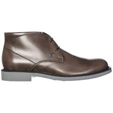 Tods Men Desert Boots Tabacco Shoes Just Shoes