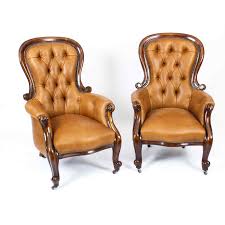Free delivery and returns on ebay plus items for plus members. Antique Pair English Victorian Leather Armchairs 19th C Anticswiss