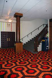 the overlook hotel carpet installation